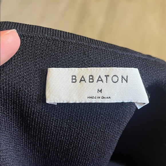 Black and White Striped Women's Top - Picture 2 of 2